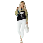 georgia tech yellow jackets skull punisher blue black hoodie best selling