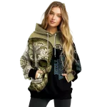 georgia tech yellow jackets sugar skull gold black hoodie best selling