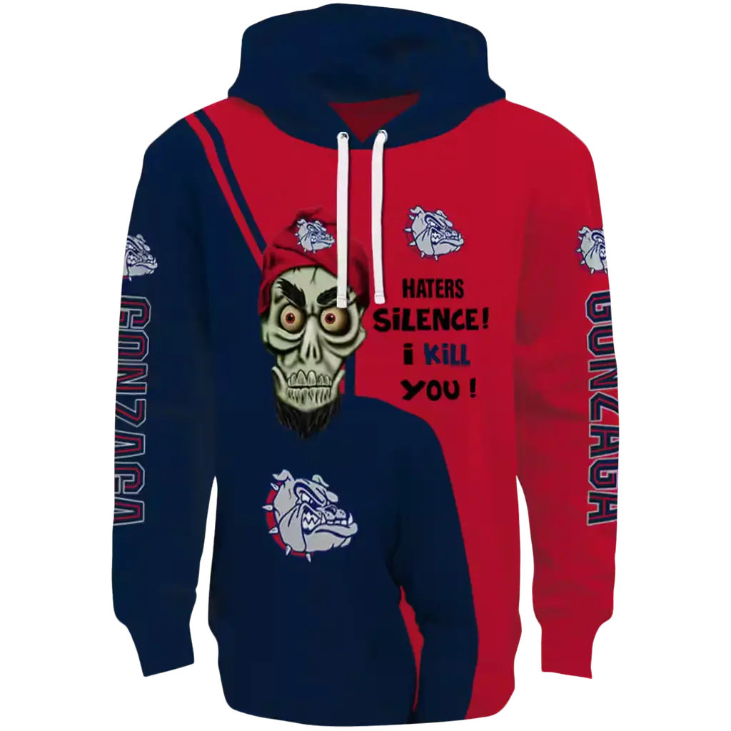 gonzaga bulldogs achmed skull blue hoodie best selling gonzaga bulldogs achmed skull blue hoodie best selling