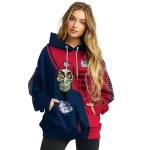 gonzaga bulldogs achmed skull blue hoodie best selling