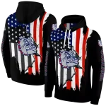 gonzaga bulldogs american pride black hoodie best selling