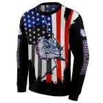gonzaga bulldogs american pride black hoodie best selling