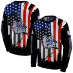 gonzaga bulldogs american pride black hoodie best selling