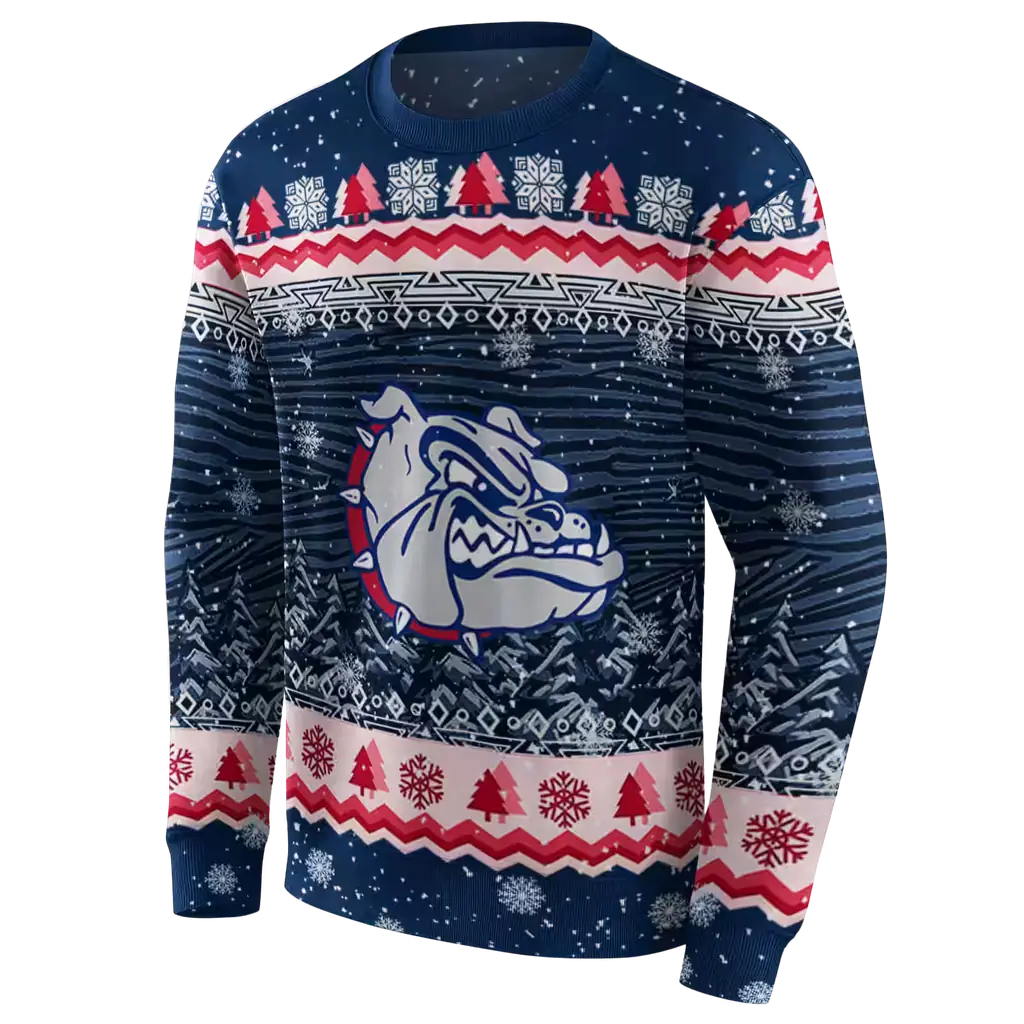 gonzaga bulldogs christmas trees blue hoodie new arrival gonzaga bulldogs christmas trees blue hoodie new arrival