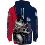 gonzaga bulldogs jack skellington blue hoodie best selling
