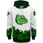 gonzaga bulldogs lucky motif white green hoodie best selling