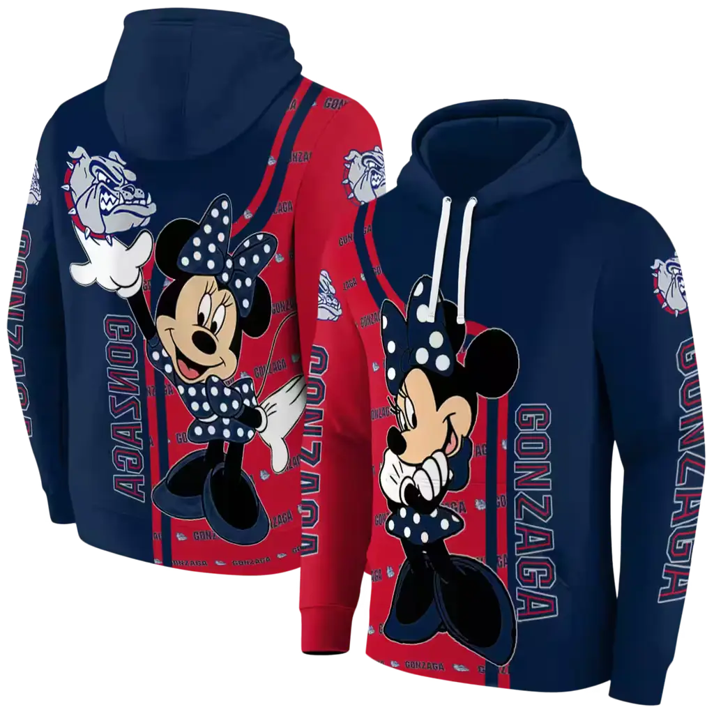 gonzaga bulldogs minnie mouse blue hoodie fashion forward gonzaga bulldogs minnie mouse blue hoodie fashion forward