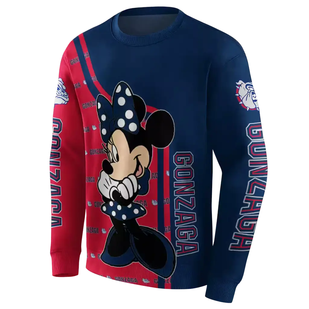 gonzaga bulldogs minnie mouse blue hoodie new arrival gonzaga bulldogs minnie mouse blue hoodie new arrival