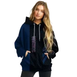 gonzaga bulldogs monogram pattern blue hoodie best selling