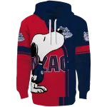 gonzaga bulldogs playful snoopy blue hoodie best selling