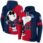 gonzaga bulldogs playful snoopy blue hoodie best selling