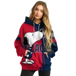 gonzaga bulldogs playful snoopy blue hoodie best selling