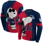 gonzaga bulldogs playful snoopy blue hoodie best selling