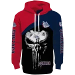gonzaga bulldogs skull punisher red black hoodie best selling