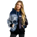 gonzaga bulldogs sugar skull blue black hoodie best selling