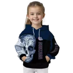 gonzaga bulldogs sugar skull blue black hoodie best selling