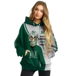 hawaii rainbow warriors achmed skull green hoodie best selling
