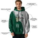 hawaii rainbow warriors achmed skull green hoodie best selling