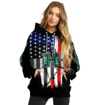 hawaii rainbow warriors american pride black hoodie best selling