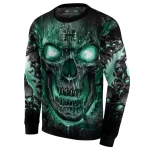 hawaii rainbow warriors demonic skull green black hoodie best selling