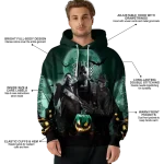 hawaii rainbow warriors halloween vibes green black hoodie best selling