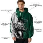 hawaii rainbow warriors jack skellington green hoodie best selling