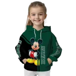 hawaii rainbow warriors mickey mouse green black hoodie best selling