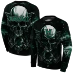 hawaii rainbow warriors skull artwork green black hoodie best selling