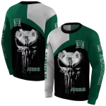 hawaii rainbow warriors skull punisher silver black hoodie best selling