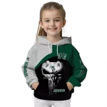 hawaii rainbow warriors skull punisher silver black hoodie best selling