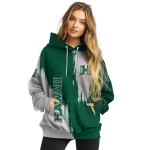 hawaii rainbow warriors splatter effect green hoodie best selling