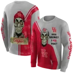 houston cougars achmed skull red hoodie best selling