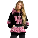houston cougars awareness ribbon black pink hoodie best selling