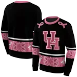 houston cougars awareness ribbon black pink hoodie best selling