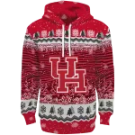 houston cougars christmas trees red hoodie best selling