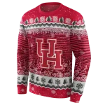 houston cougars christmas trees red hoodie best selling