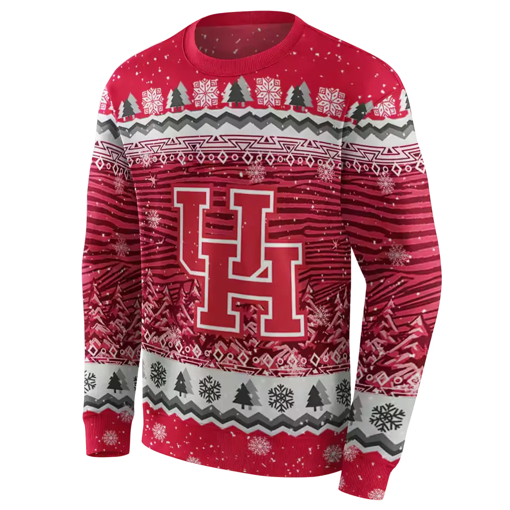 houston cougars christmas trees red hoodie new arrival houston cougars christmas trees red hoodie new arrival