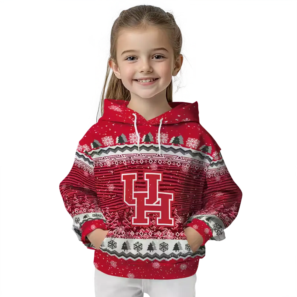 houston cougars christmas trees red hoodie top rated houston cougars christmas trees red hoodie top rated