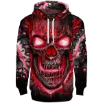 houston cougars demonic skull red black hoodie best selling