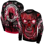 houston cougars demonic skull red black hoodie best selling