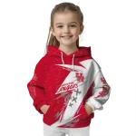 houston cougars dynamic slash red white hoodie best selling