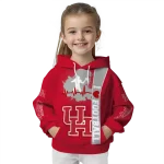 houston cougars football heartbeat red hoodie best selling