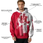houston cougars graphic punisher red white hoodie best selling
