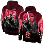 houston cougars halloween vibes red black hoodie best selling