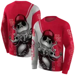 houston cougars jack skellington red hoodie best selling