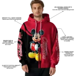 houston cougars mickey mouse red black hoodie best selling