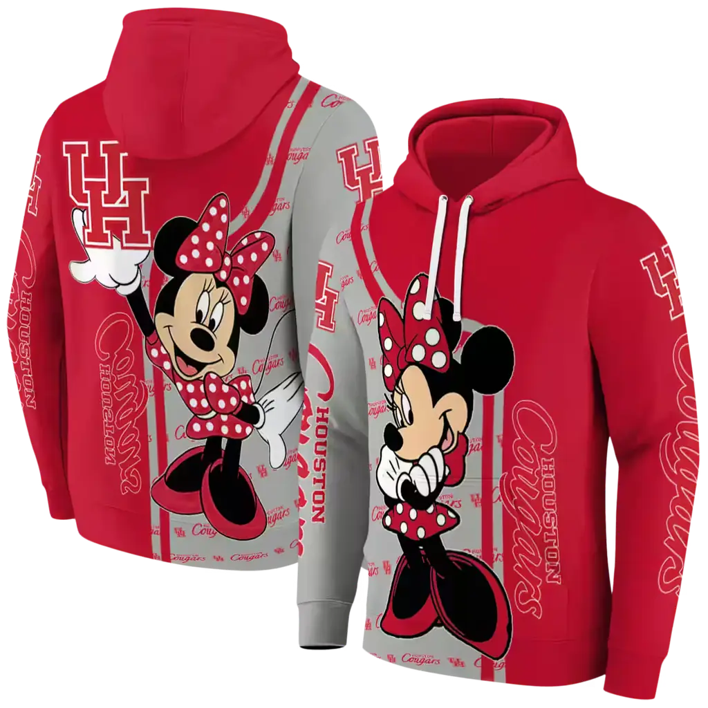 houston cougars minnie mouse red hoodie fashion forward houston cougars minnie mouse red hoodie fashion forward