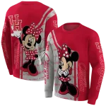 houston cougars minnie mouse red hoodie best selling