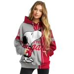 houston cougars playful snoopy red hoodie best selling