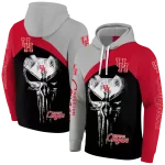 houston cougars skull punisher gray black hoodie best selling